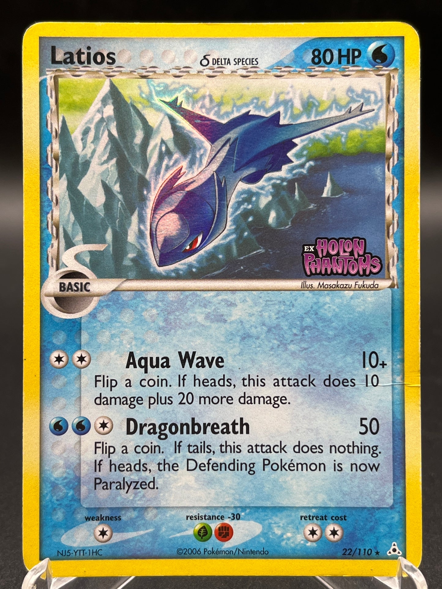 Pokémon TCG: 2006 Latios (Delta Species) 22/110 - Holon Phantoms Stamped