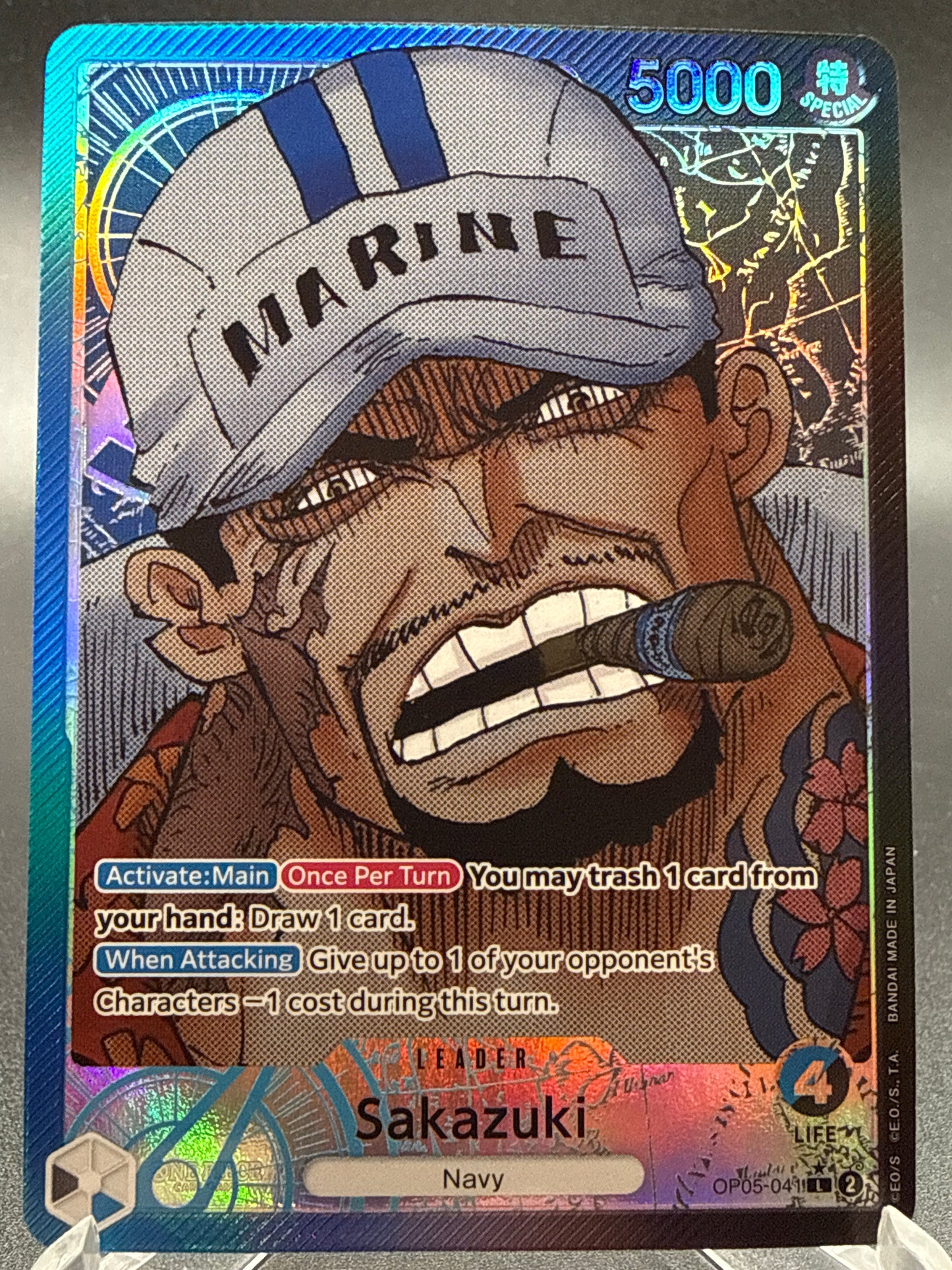 One Piece TCG: Sakazuki OP05-041 L Wings of the Captain