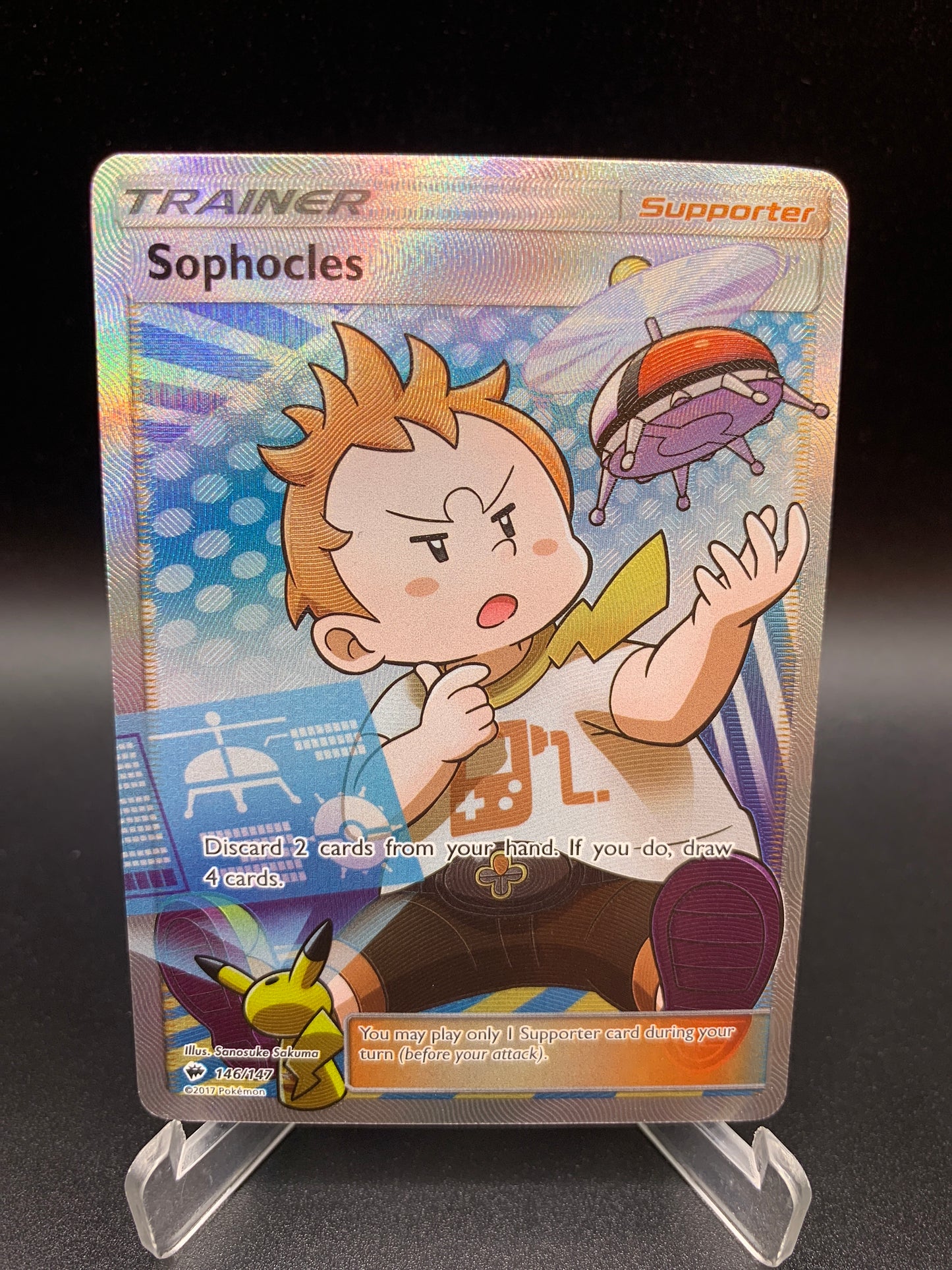 Pokémon TCG: 2017 Sophocles 146/147 SM: Burning Shadows