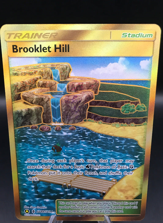 Pokémon TCG: 2019 Brooklet Hill SV88/SV94 Hidden Fates Gold