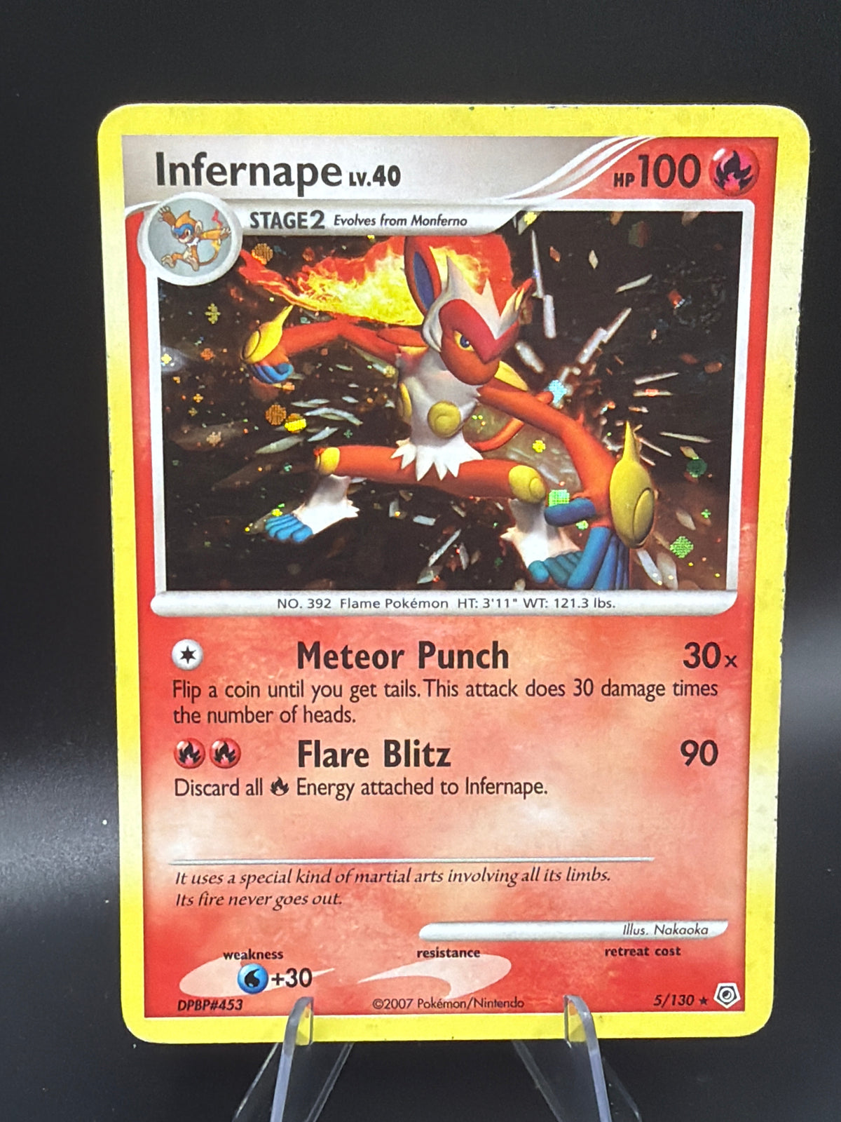 Pokémon TCG: 2007 Infernape 5/130 - Diamond and Pearl