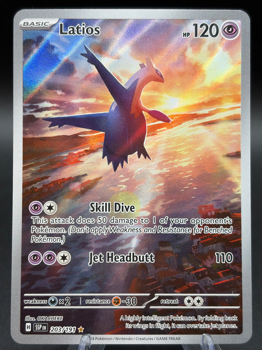 Pokémon TCG: 2024 Latios - 203/191 - SV: Surging Sparks