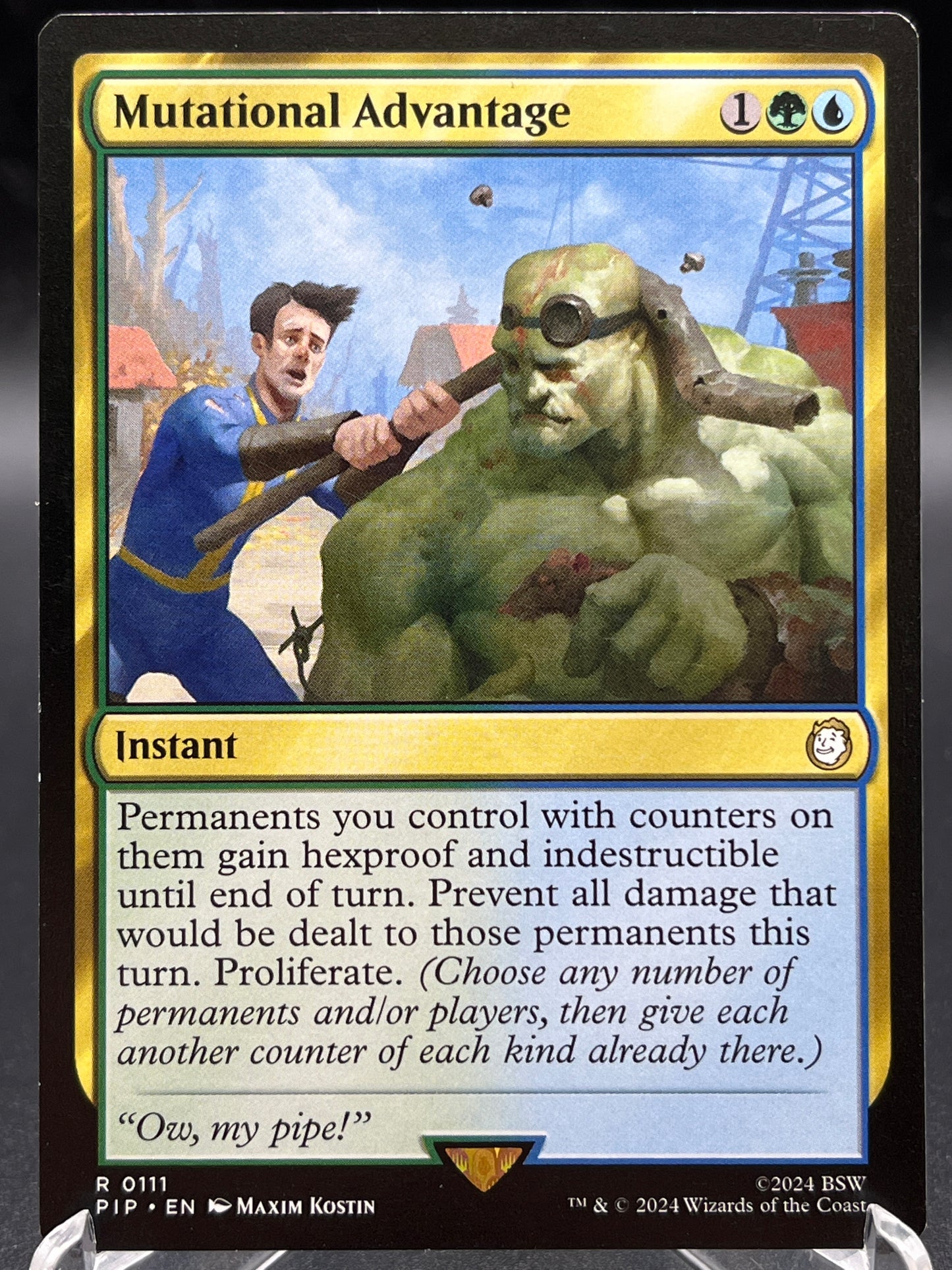 MTG TCG: Mutational Advantage R 0111 - Universes Beyond: Fallout
