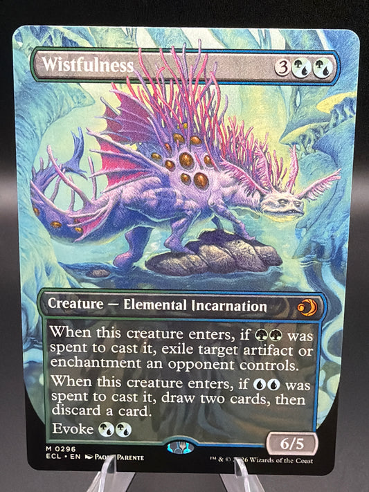MTG TCG: Wistfulness (Borderless) - Lorwyn Eclipsed (ECL)