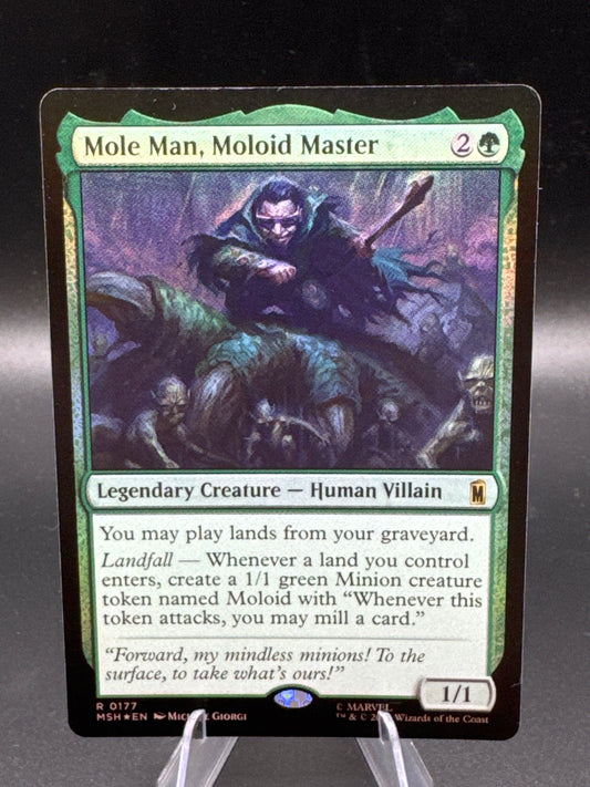 MTG TCG: 2026 Mole Man, Moloid Master - 0177 - Marvel Super Heroes (MSH)