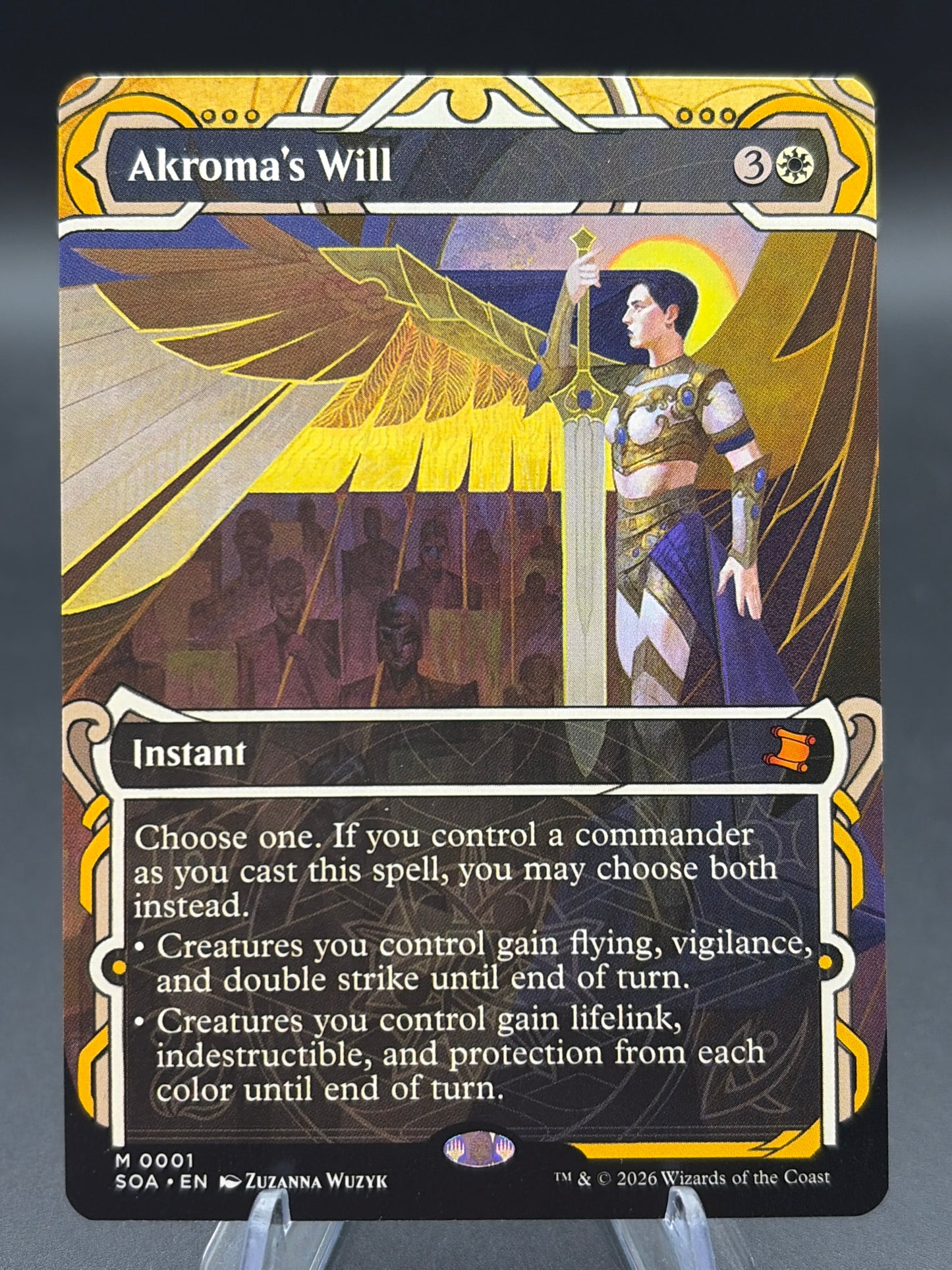 MTG TCG: Akroma's Will M 0001 - Secrets of Strixhaven