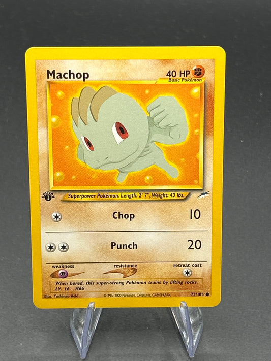 Pokémon TCG: 2002 Machop 73/105 - Neo Destiny - 1st Edition