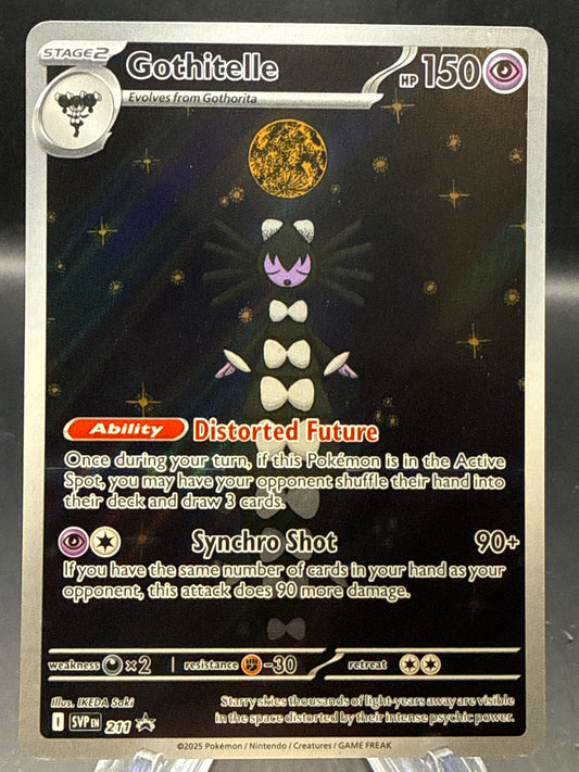 Pokémon TCG: 2025 Gothitelle #211  SV: Scarlet & Violet Promo Cards