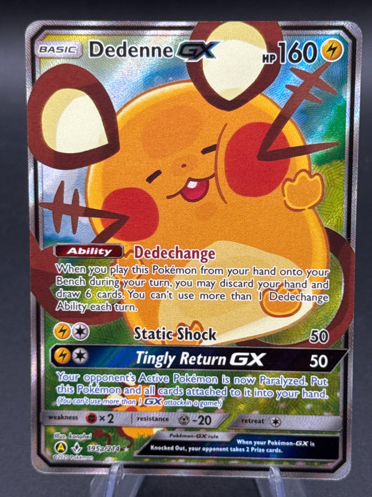 Pokémon TCG: 2020 Dedenne GX  - 195a/214 - Alternate Art Promos
