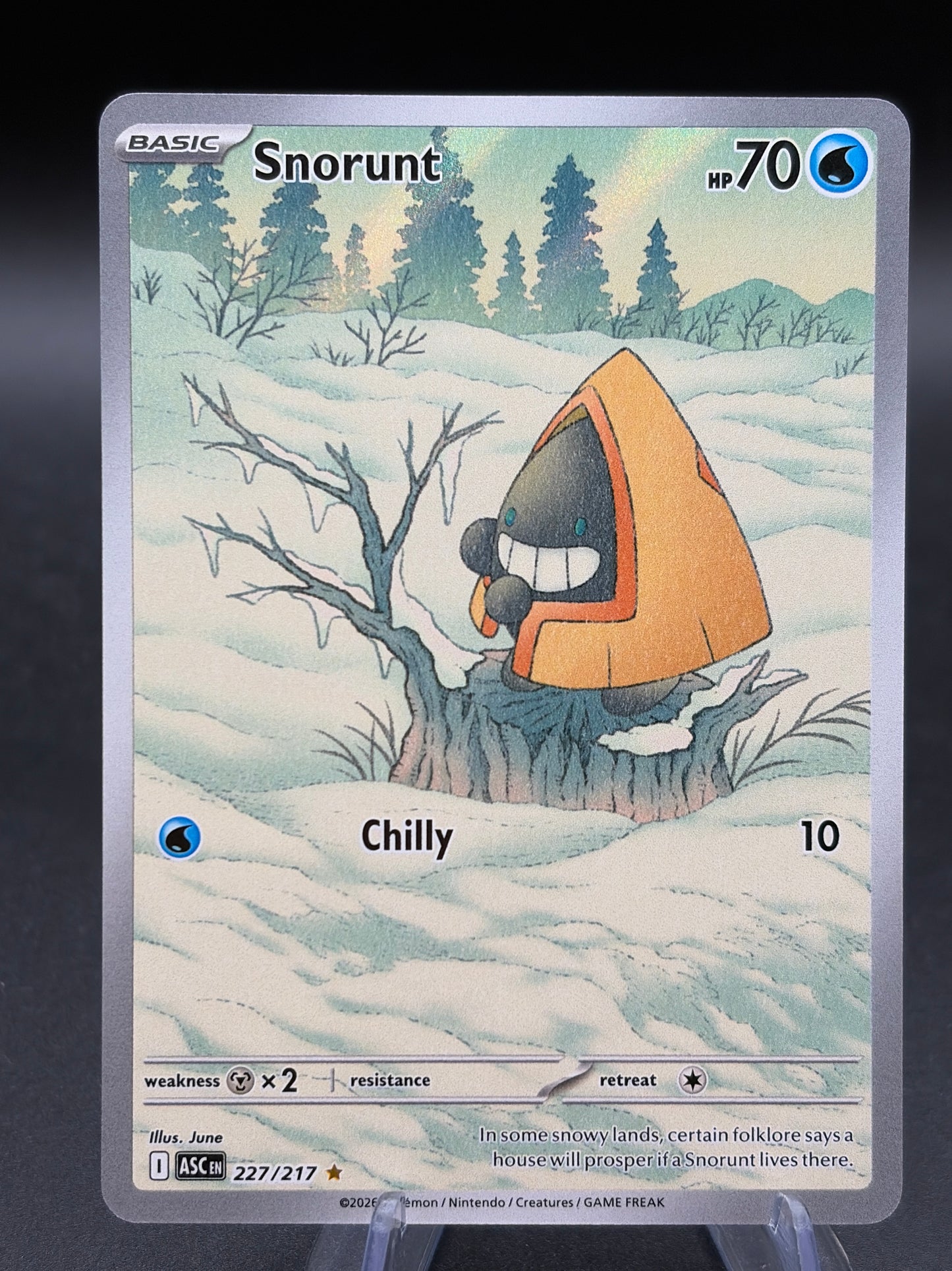Pokémon TCG: 2026 Snorunt - 227/217 - ME: Ascended Heroes