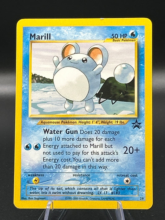 Pokémon TCG: 1999 Marill #29 Black Star Promo Non-Holo