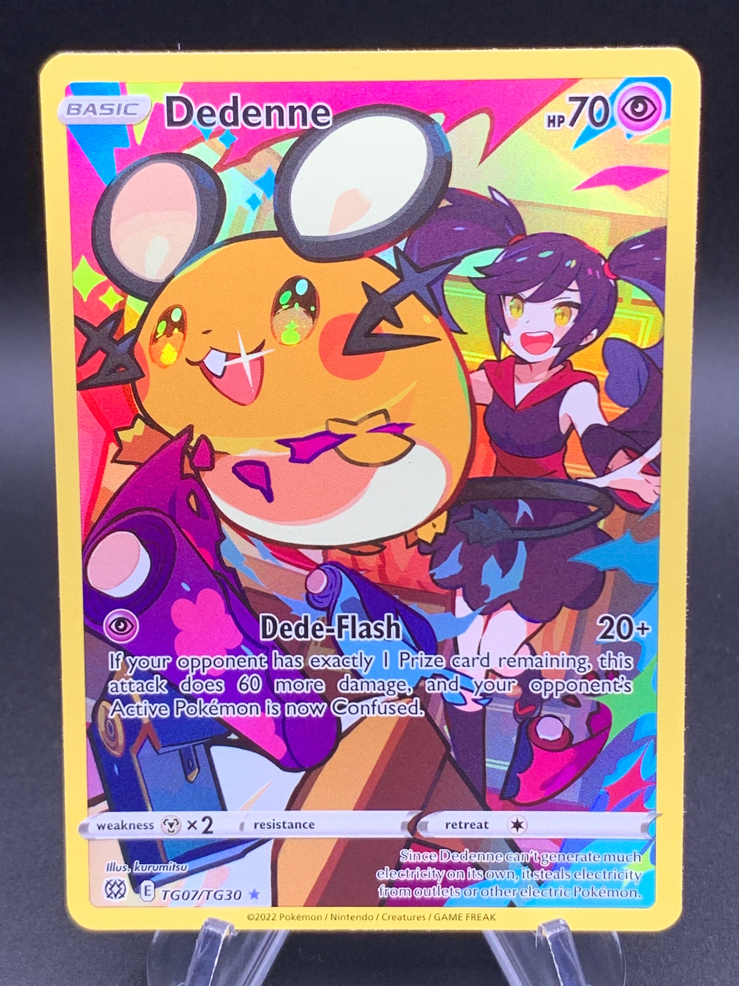 Pokémon TCG: 2022 Dedenne - TG07/TG30 - SWSH: Brilliant Stars