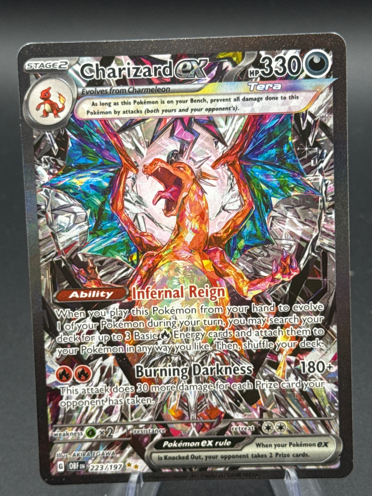 Pokémon TCG: 2023 Charizard ex - 223/197 - SV03: Obsidian Flames