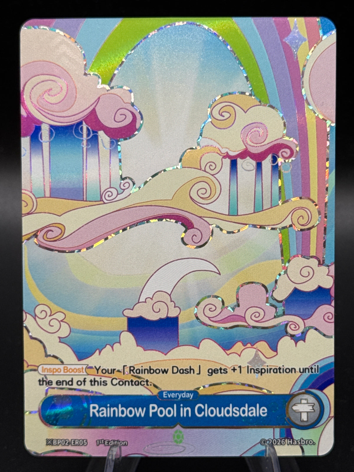 My Little Pony CCG: Rainbow Pool in Clousdale BP02-ER05 Discord 1st Edition