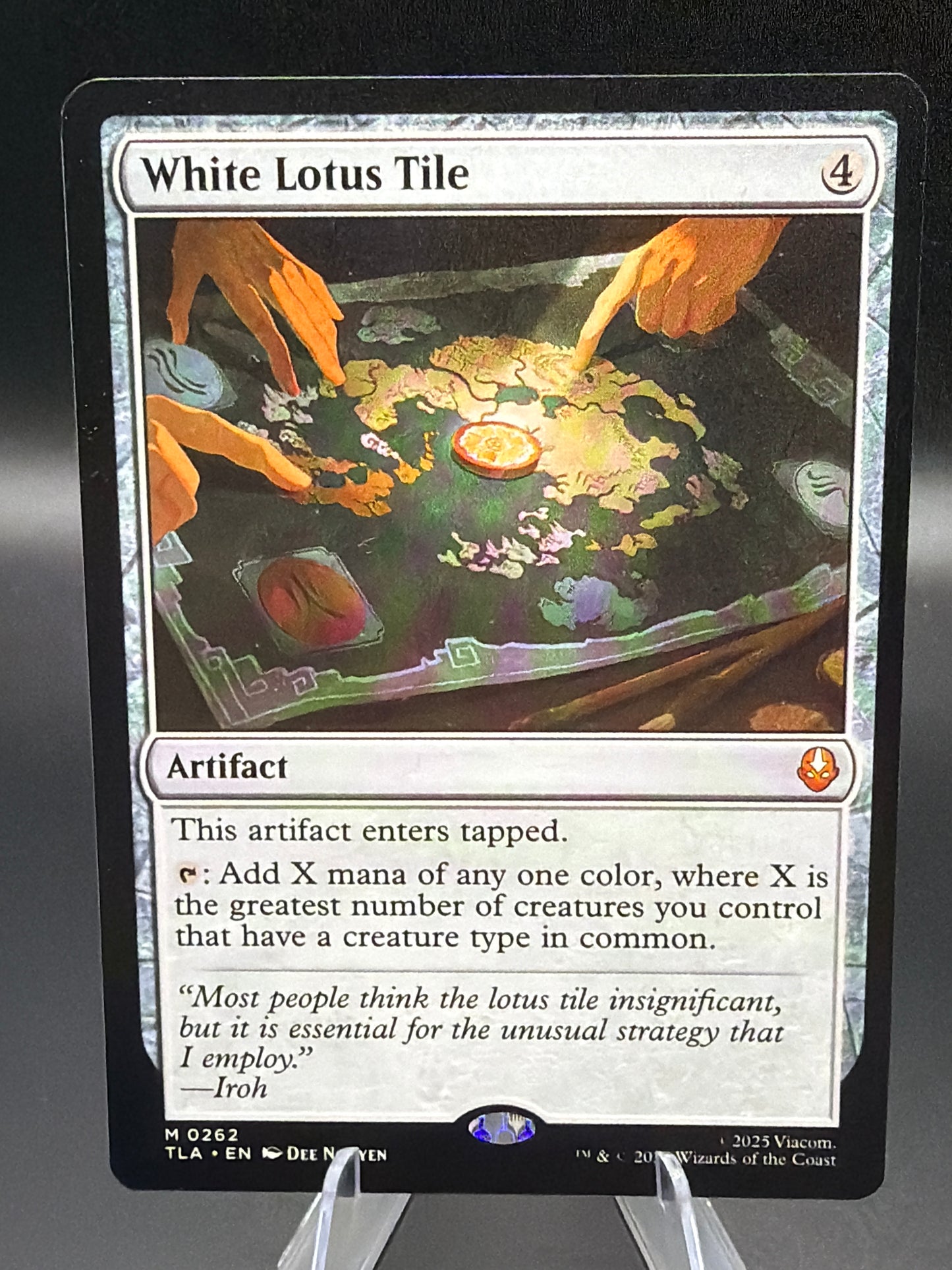 MTG TCG: White Lotus Tile M 0262- Avatar: The Last Airbender (TLA)