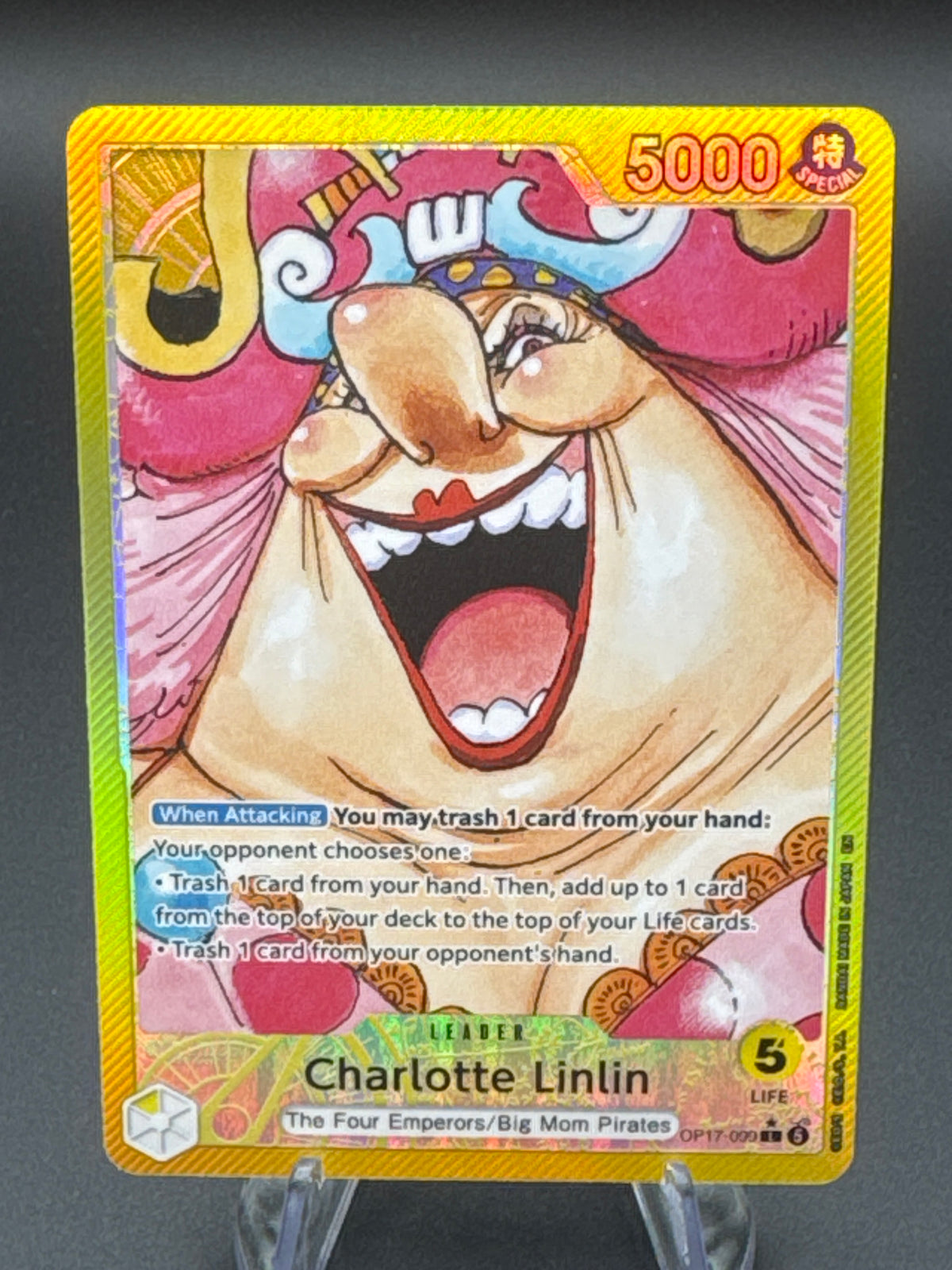 One Piece TCG: Charlotte Linlin - OP17-099 - The World's Strongest Warriors