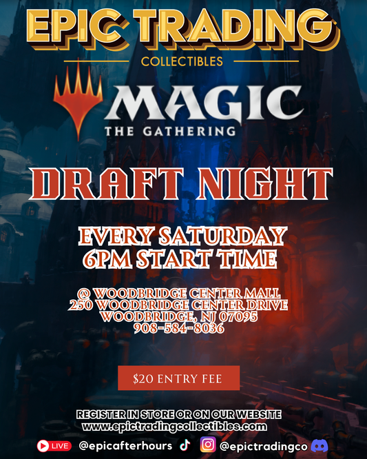 EPIC Magic the Gathering TCG - Draft Night - Woodbridge