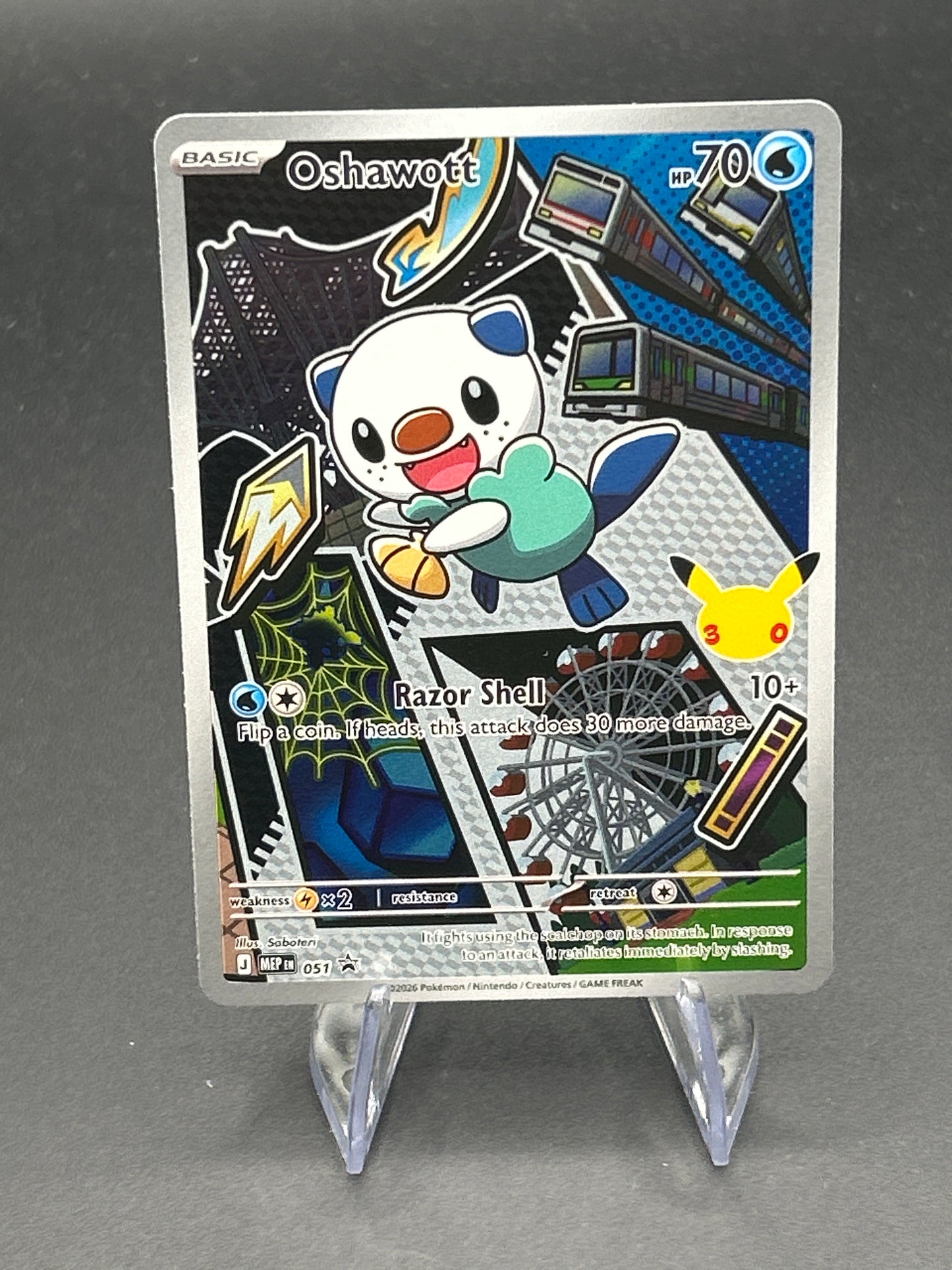 Pokémon TCG: 2025 Oshawott - #51 - MEP: Mega Evolution Promo