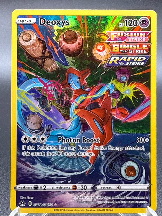 Pokémon TCG: 2023 Deoxys GG12/GG70 SWSH: Crown Zenith Galarian Gallery