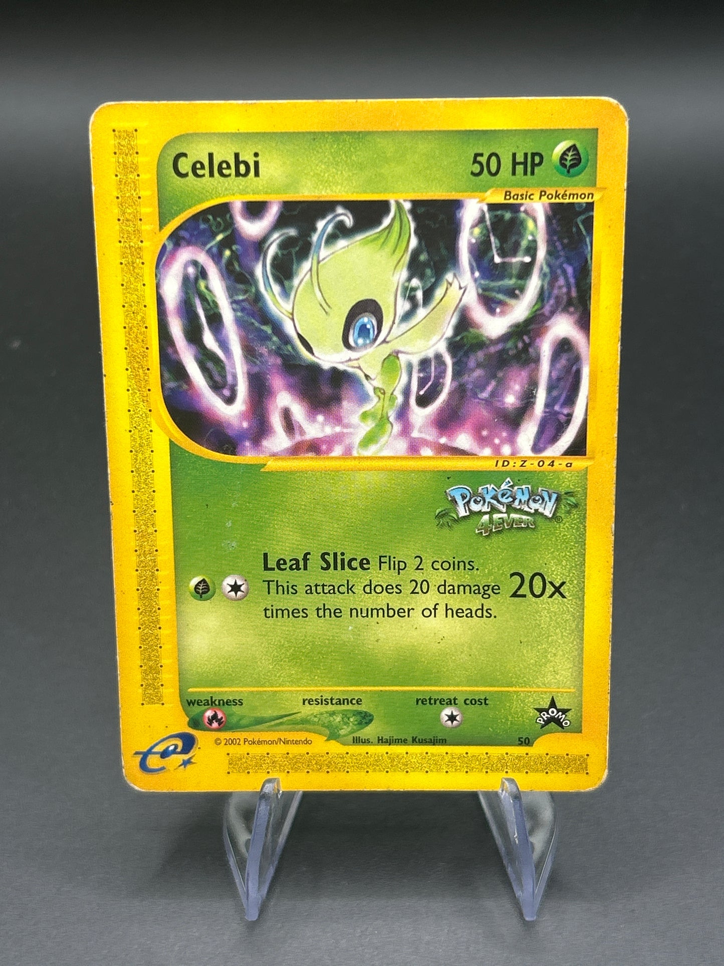Pokémon TCG: 2002 Celebi #50 - WoTC Promo (Pokemon 4Ever) (HP)
