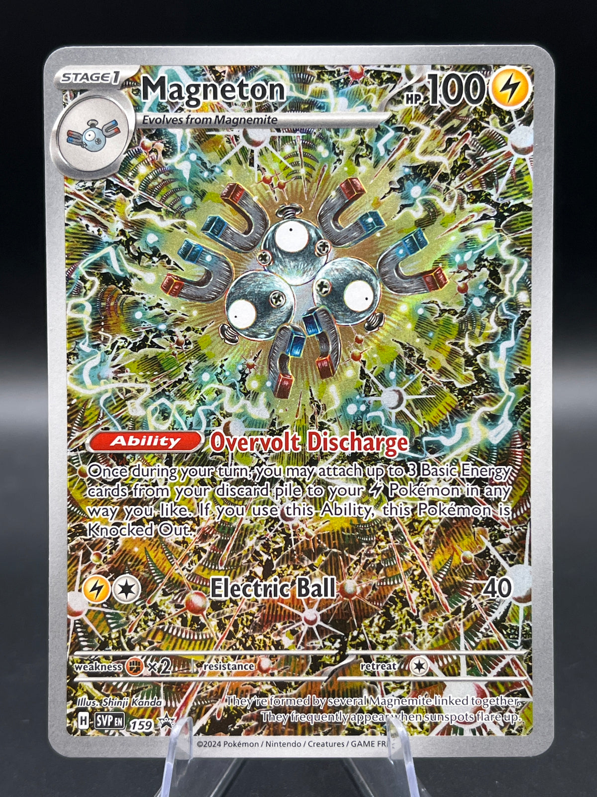 Pokémon TCG: 2024 Magneton - #159 - SV: Scarlet & Violet Promos