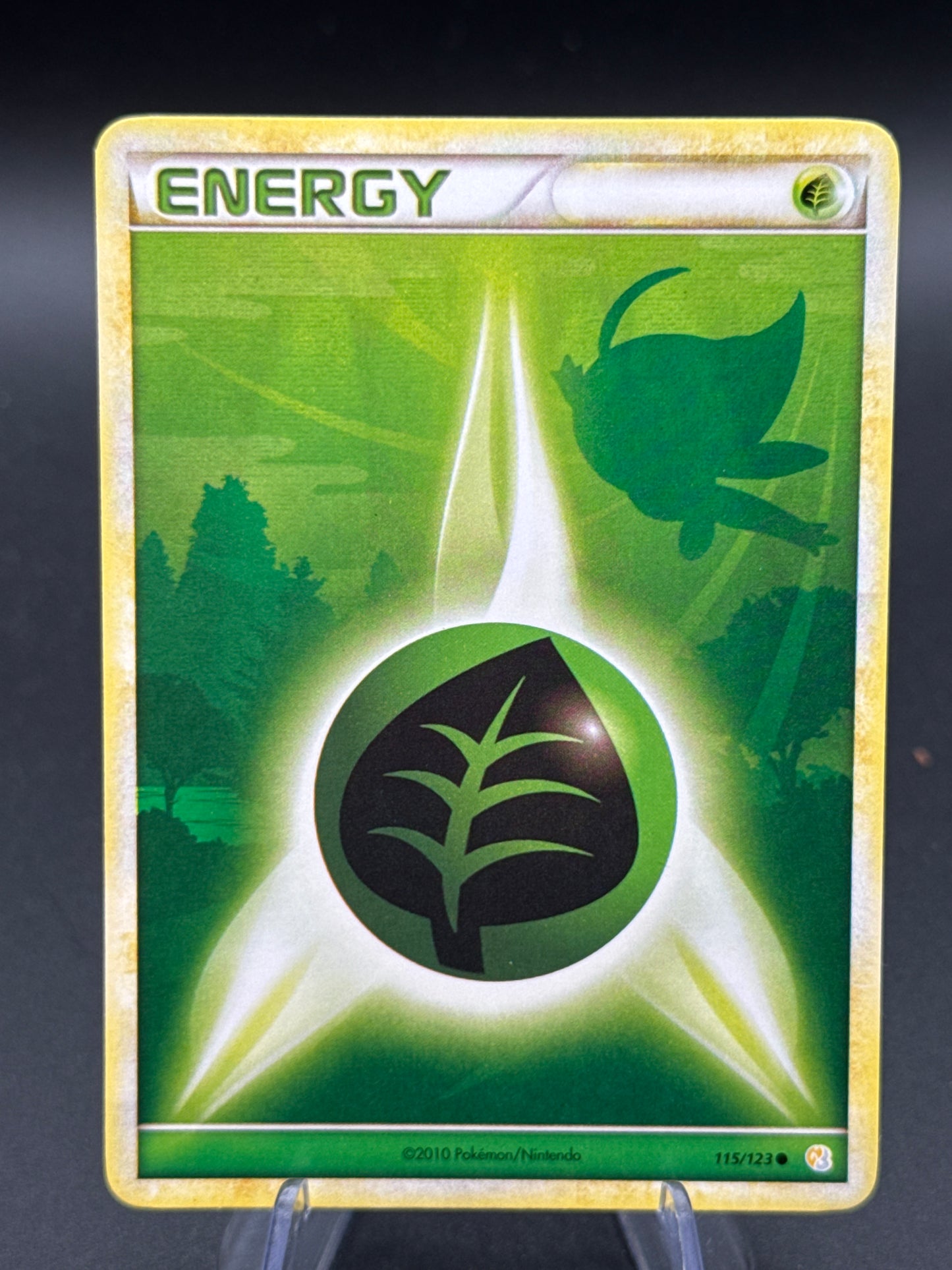Pokémon TCG: 2010 Grass Energy 115/123 - HeartGold SoulSilver