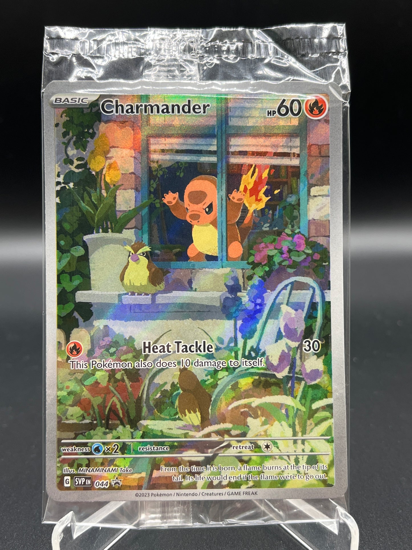 Pokémon TCG: 2023 Charmander 044 - Obsidian Flames ETB Promo Sealed