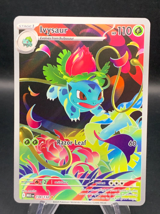 Pokémon TCG: 2025 Ivysaur 134/132 MEG: Mega Evolution