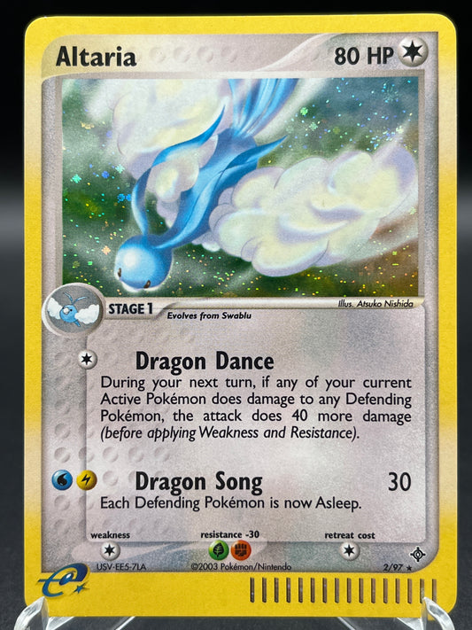 Pokémon TCG: 2003 Altaria 2/97 EX: Dragon Holo