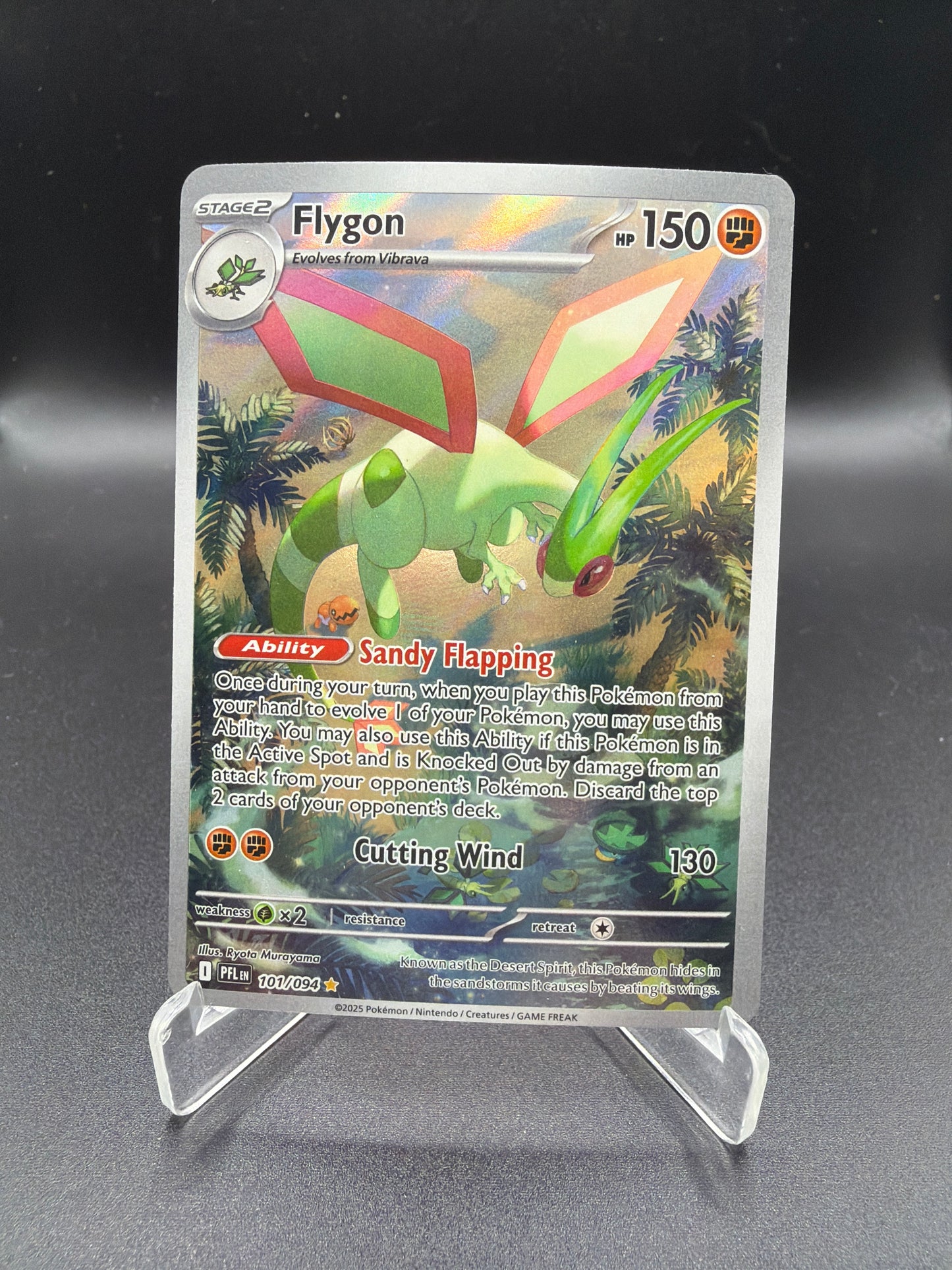 Pokémon TCG: 2025 Flygon 101/094 PFL: Phantasmal Flames