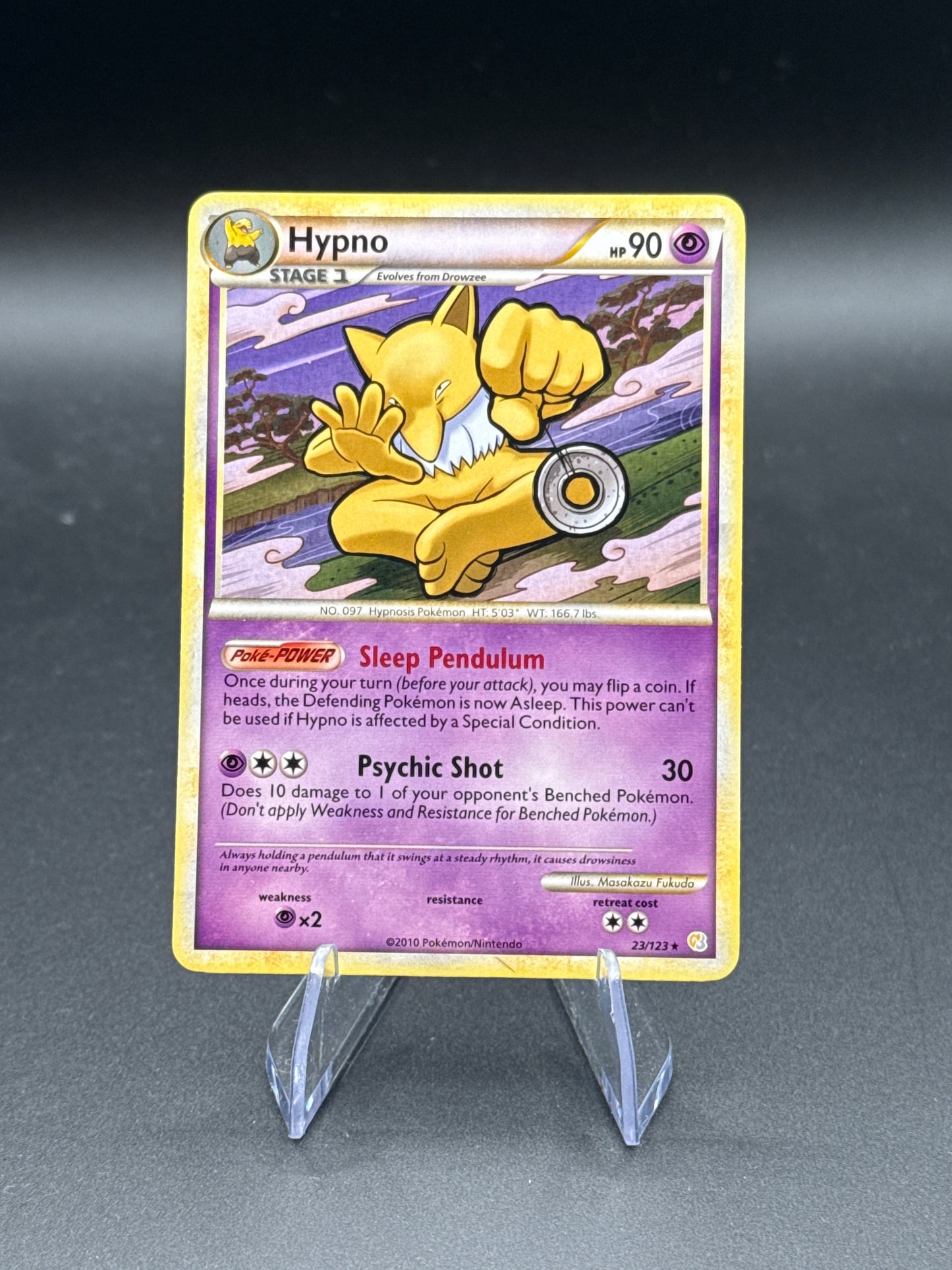 Pokémon TCG: 2010 Hypno 23/123 - HeartGold SoulSilver