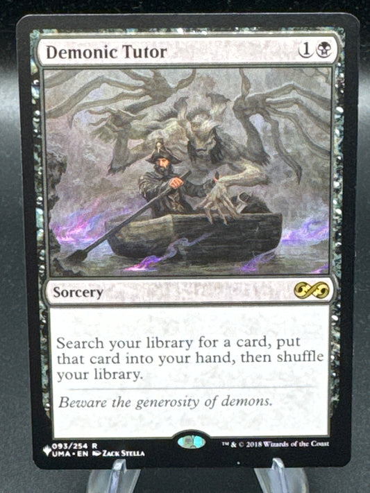 MTG TCG: Demonic Tutor - 093/254 - Ultimate Masters