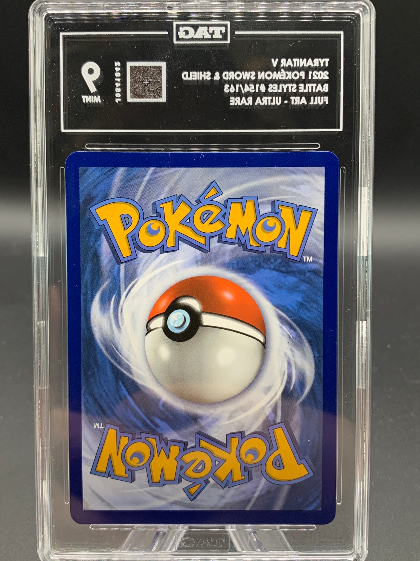 TAG 9 Pokémon TCG: 2021 Tyranitar V - 154/163 - SS: Battle Styles