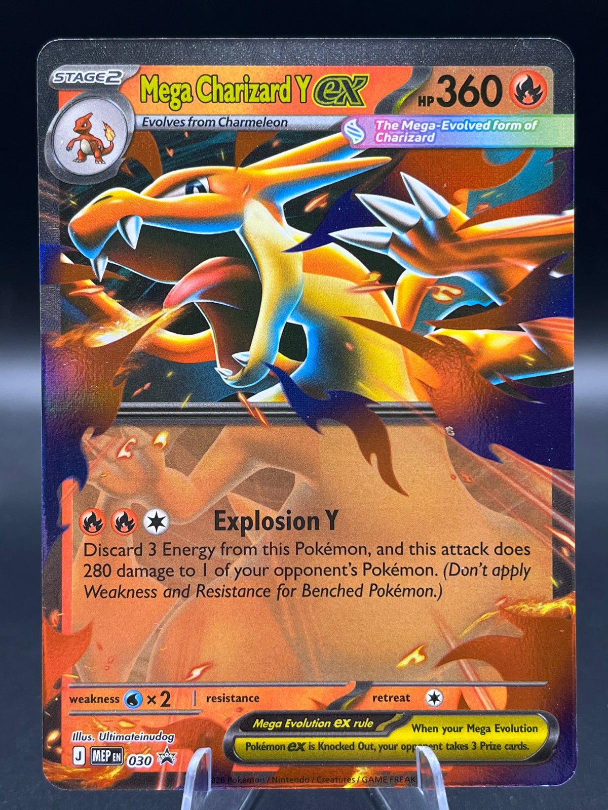 Pokémon TCG: 2026 Mega Charizard Y Ex - #030 - ME: Mega Evolution Promo