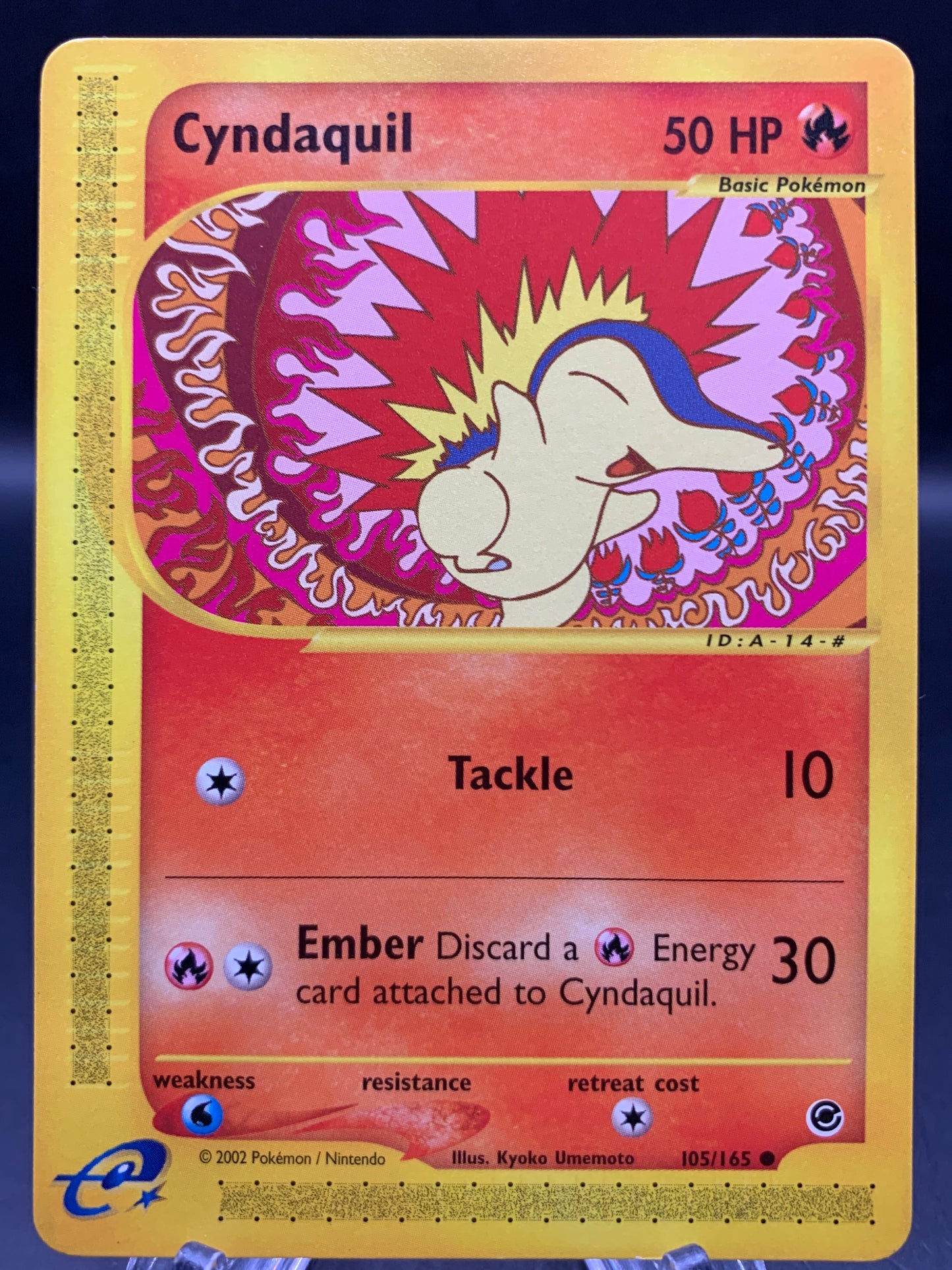 Pokémon TCG: 2002 Cyndaquil - 105/165 - Expedition