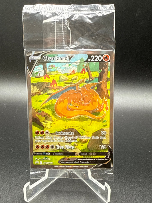 Pokémon TCG: 2022 Charizard V SWSH260 Sword & Shield Promos (Sealed)