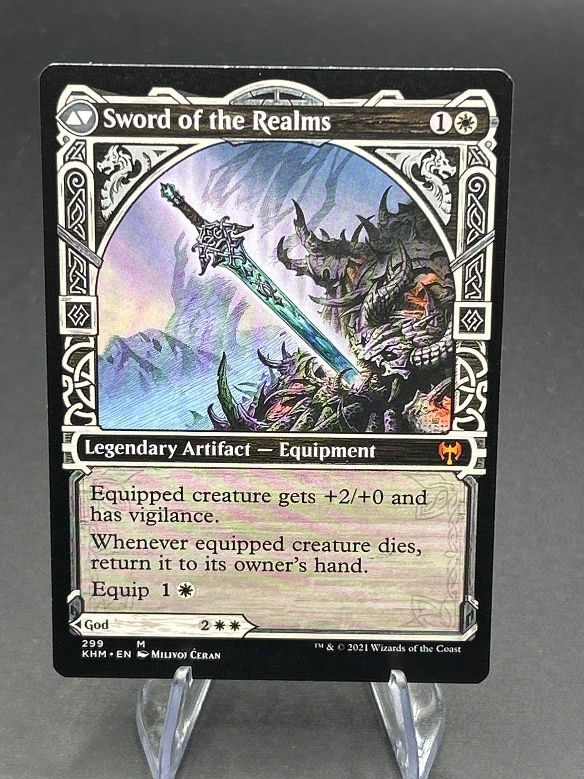 Magic The Gathering: Halvar, God of Battle (Showcase) - Kaldheim (KHM)