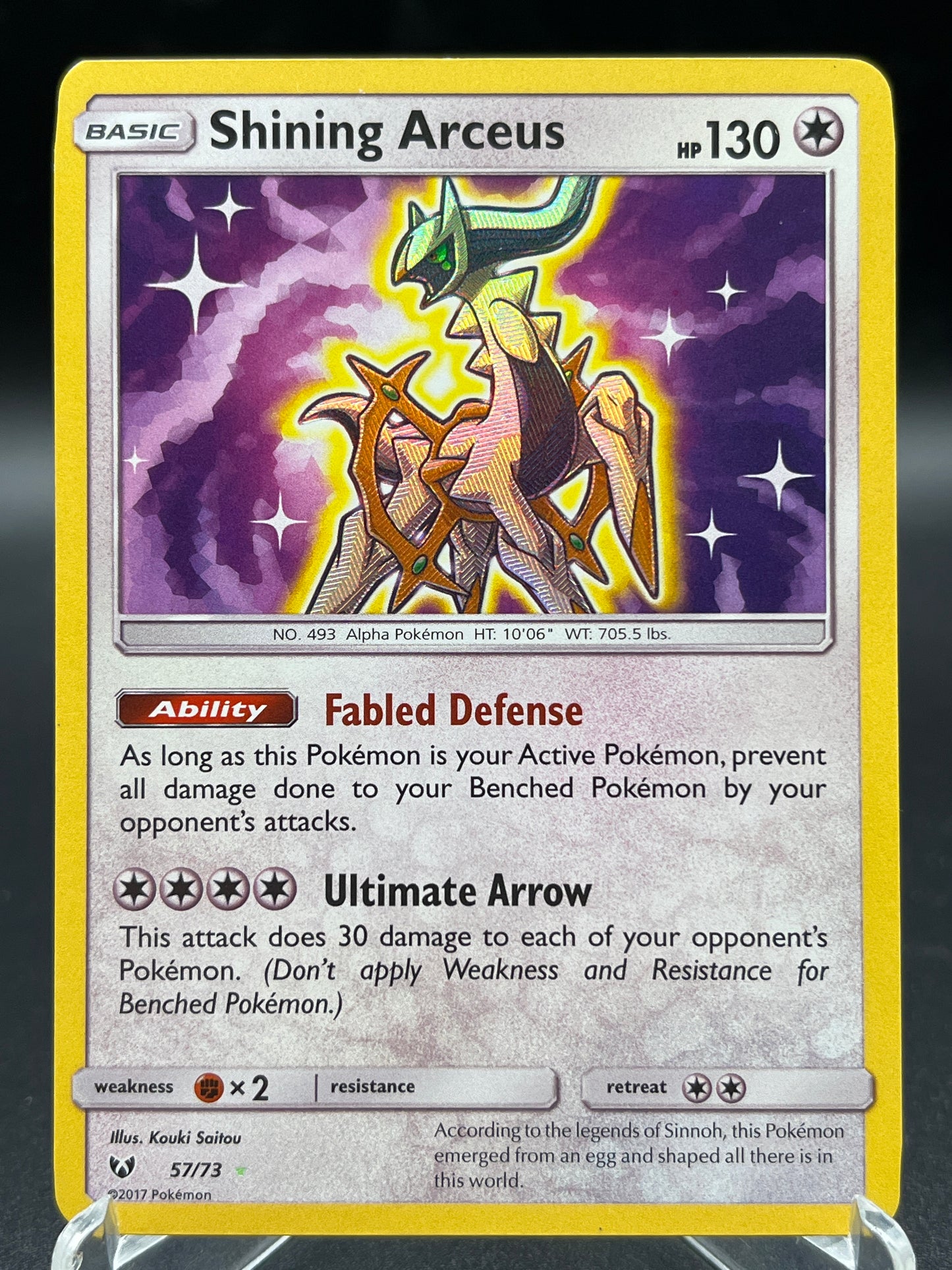 Pokémon TCG: 2017 Shining Arceus 57/73 - Shining Legends