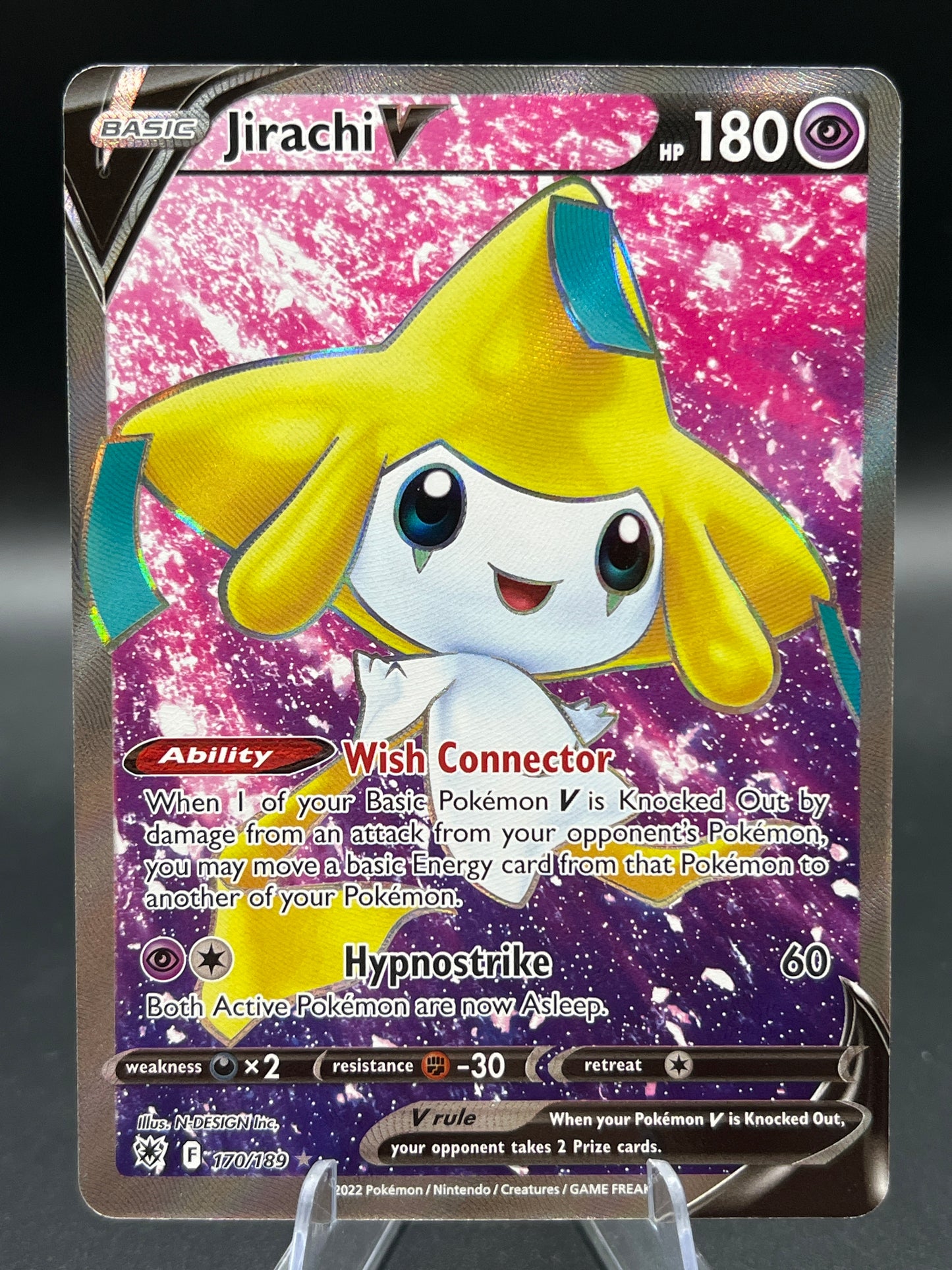 Pokémon TCG: 2022 Jirachi V - 170/189 - Astral Radiance