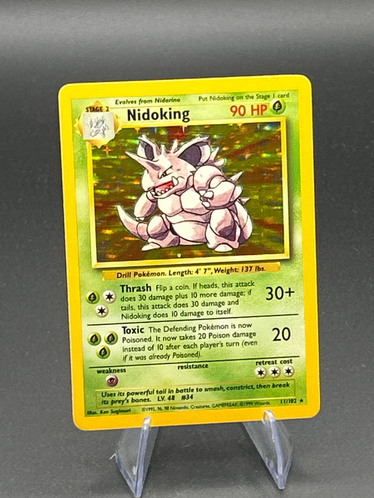 Pokemon TCG: Nidoking 11/102 - Base Set