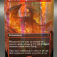 MTG TCG: Rite of the Dragoncaller (Borderless)(Mana Foil) M 0393 FDN: Foundations