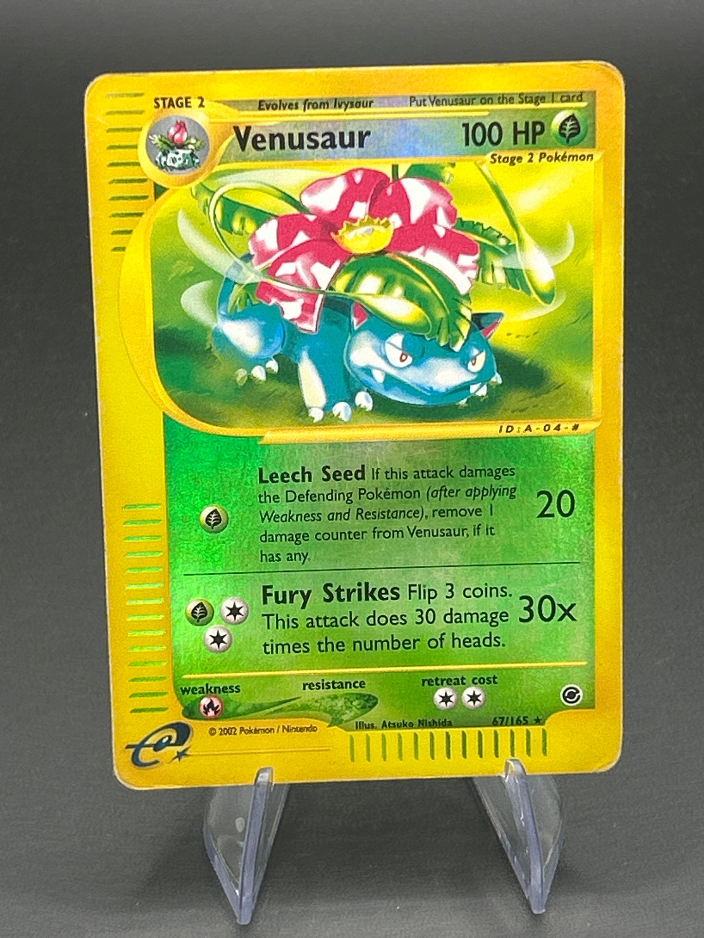 Pokémon TCG: 2002 Venusaur 67/165 Expedition - HP