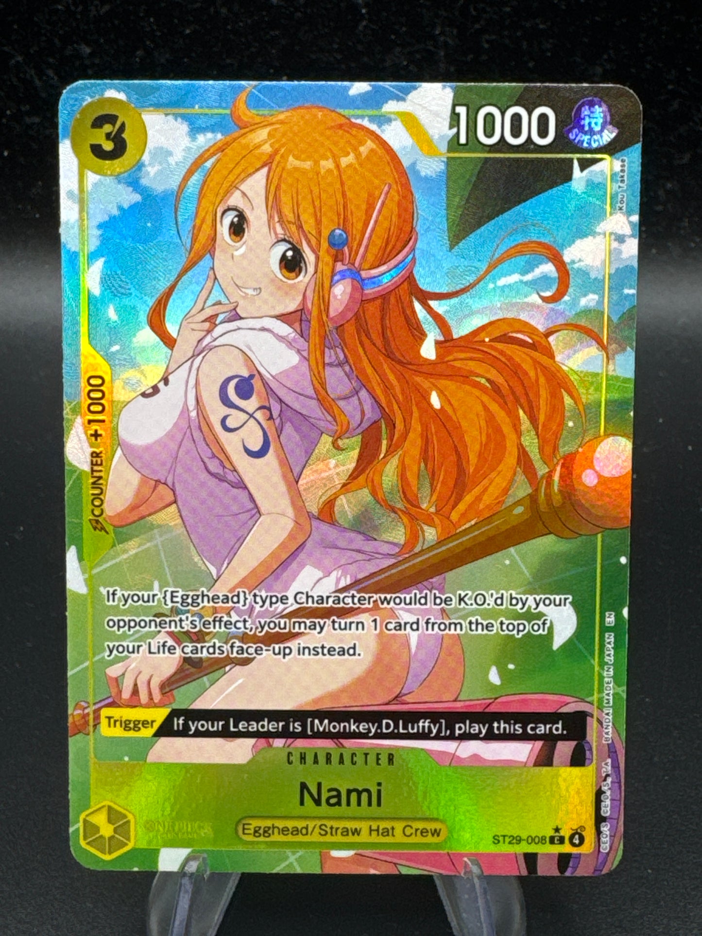 One Piece TCG: Nami ST29-008 - Starter Deck 29: Egghead