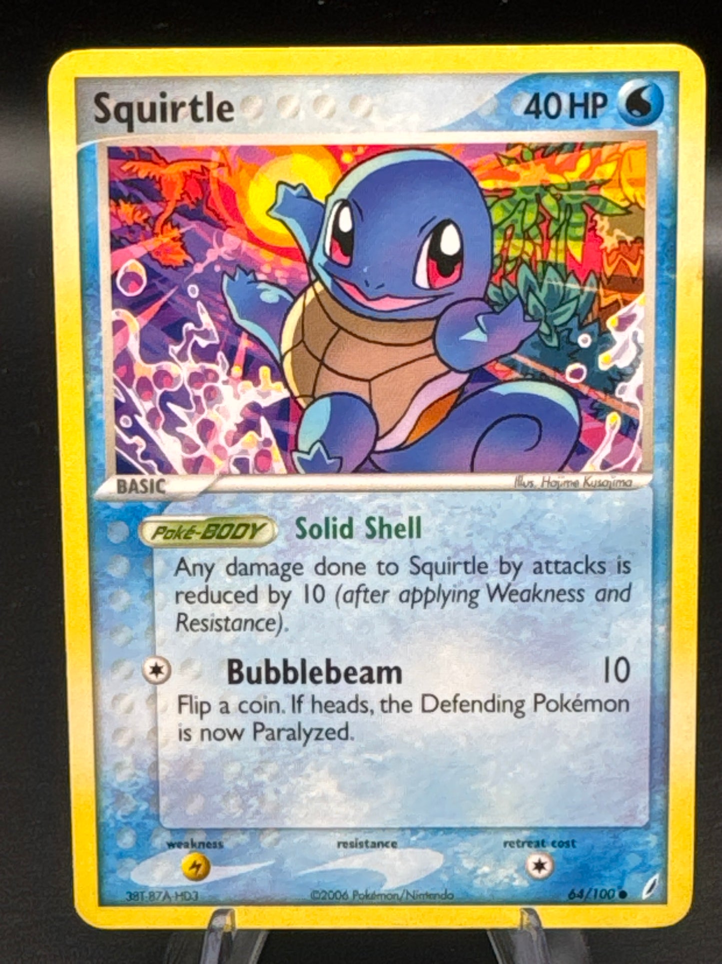 Pokémon TCG: 2006 Squirtle 64/100 Crystal Guardians
