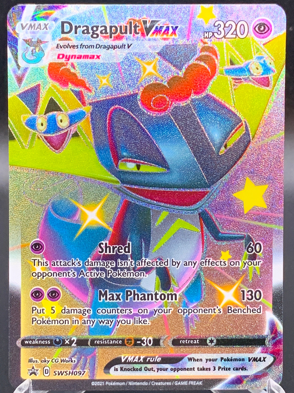 Pokémon TCG: Dragapult VMAX - SWSH097 Sword & Shield Promo Cards