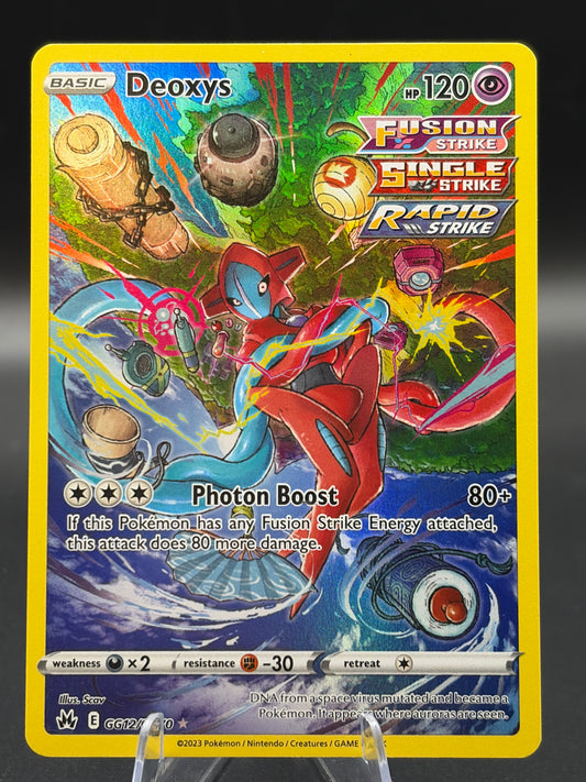 Pokémon TCG: 2023 Deoxys - GG12/GG70 - SWSH: Crown Zenith Galarian Gallery