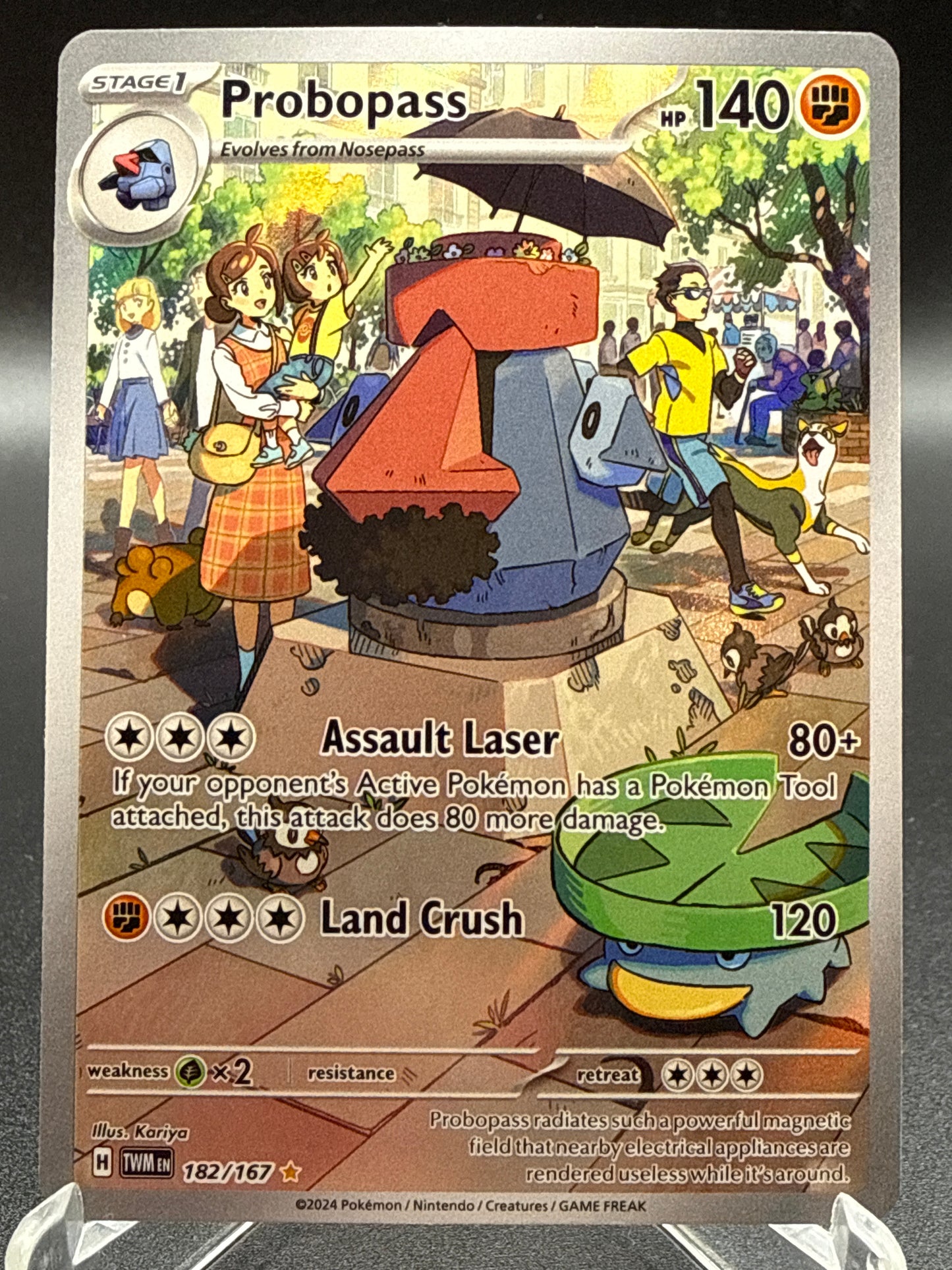 Pokemon TCG: 2024 Probopass 182/167 S&V: Twilight Masquerade
