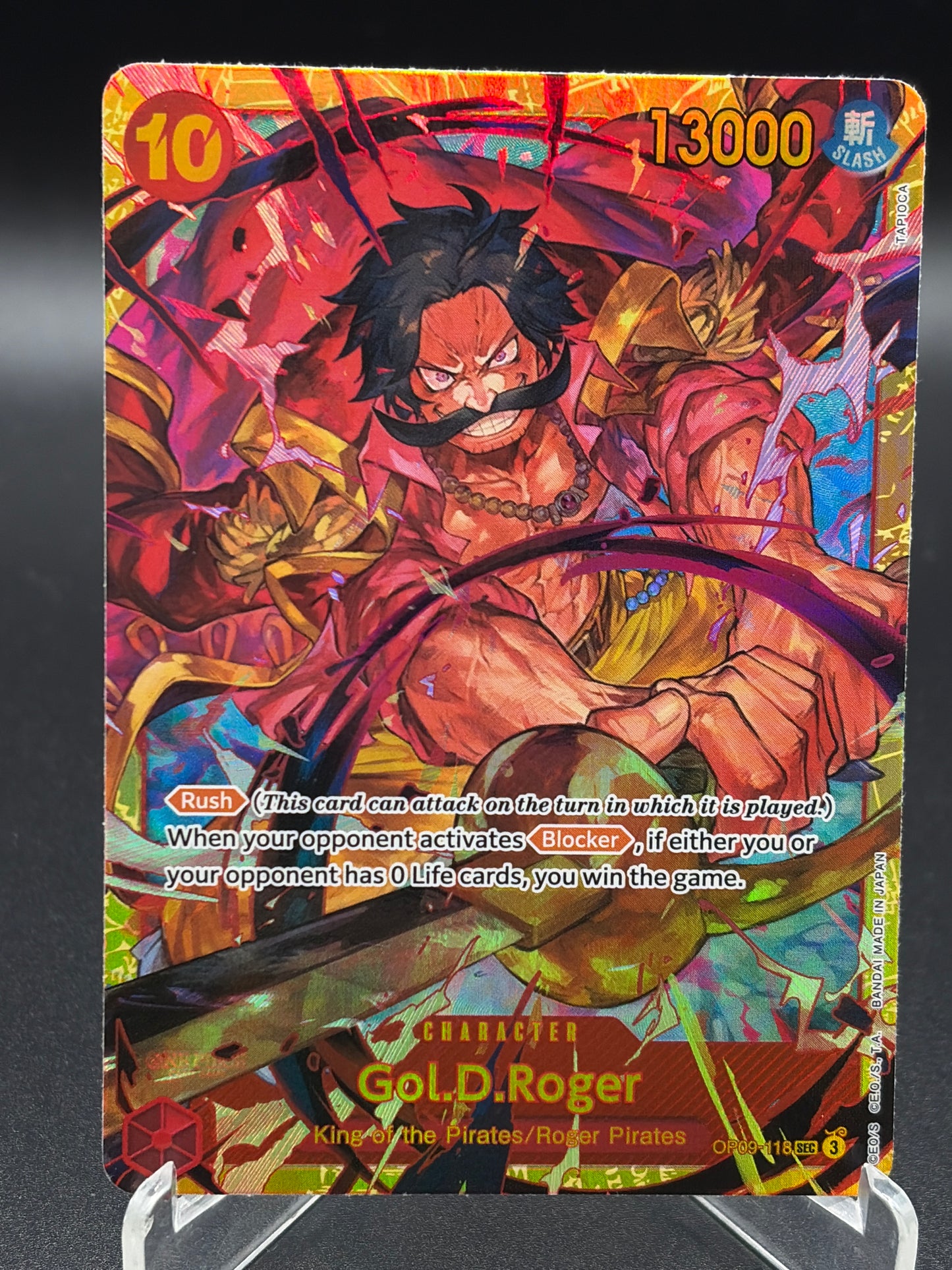 One Piece TCG: Gol.D.Roger OP09-118 Emperors In The World