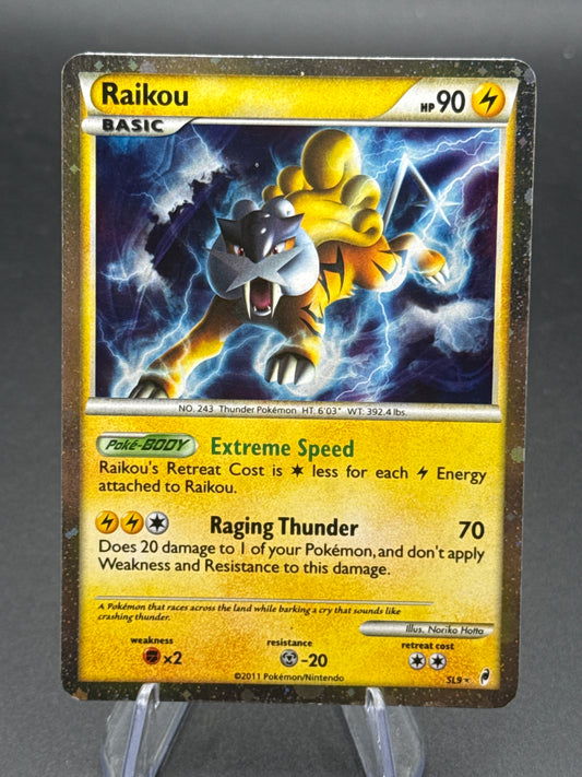 Pokémon TCG: 2011 Raikou SL9 Shiny Call of Legends