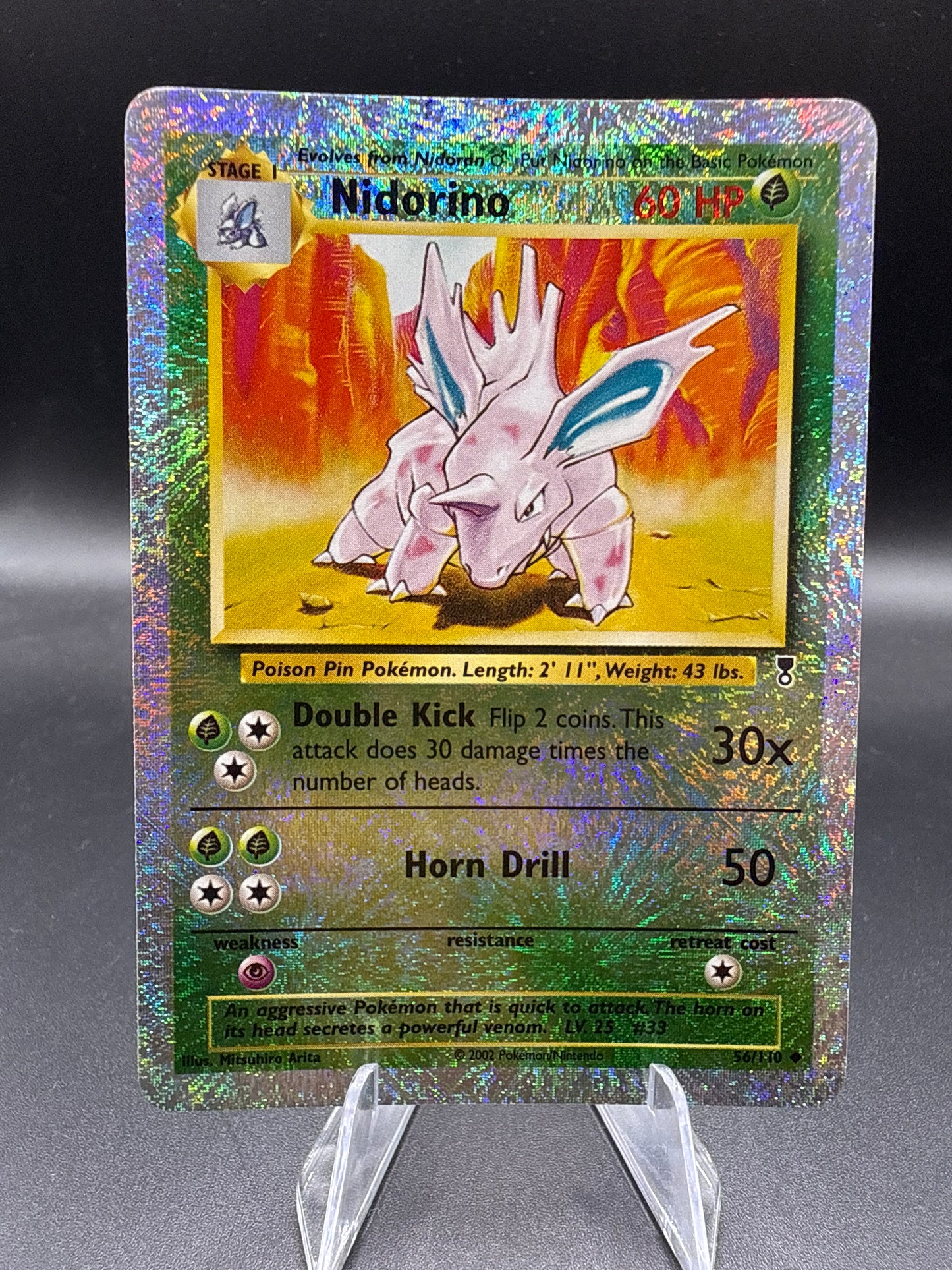Pokémon TCG: 2002 Nidorino 56/110 - LC: Legendary Collection